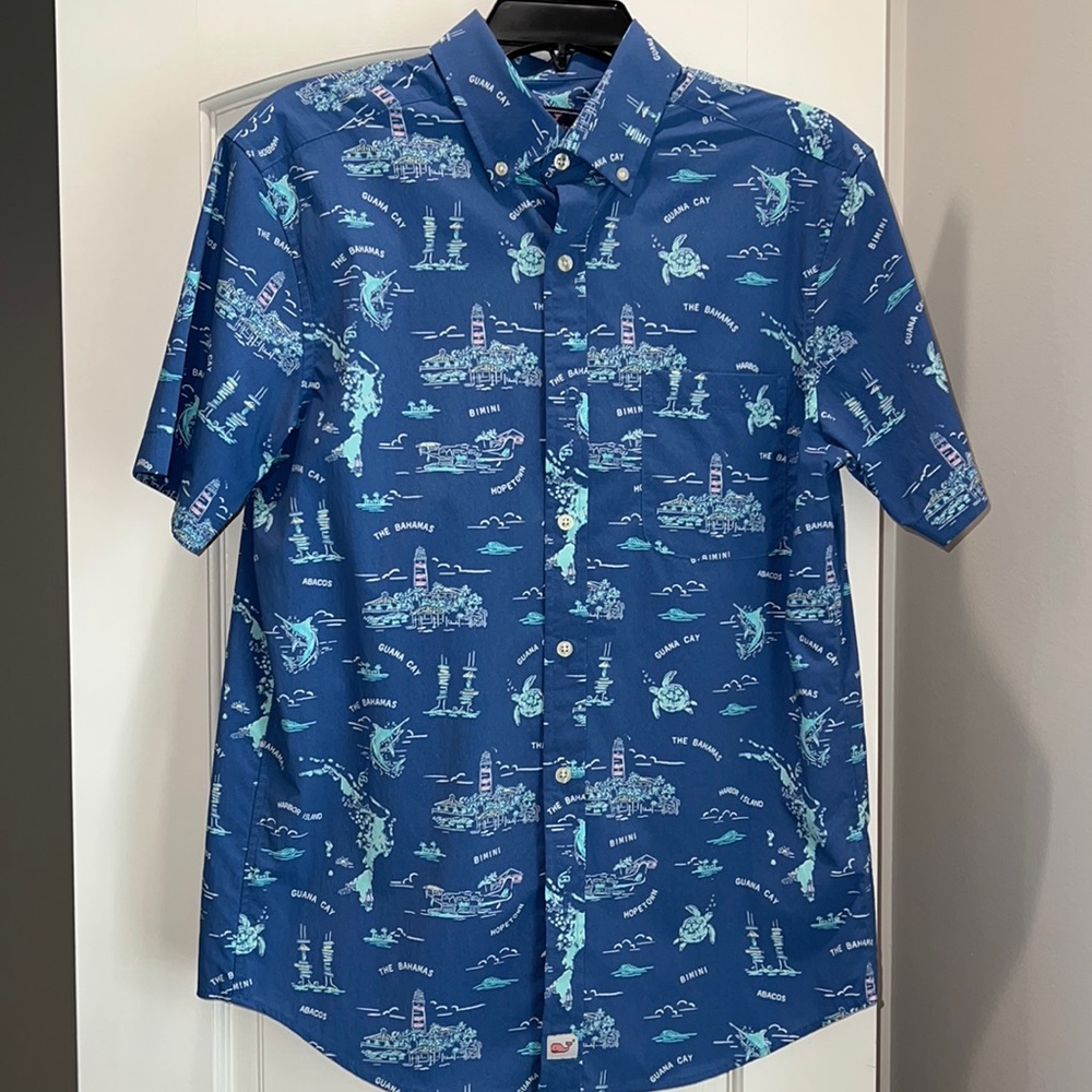 Vineyard Vine mens Performance Murray Shirt size small great condition